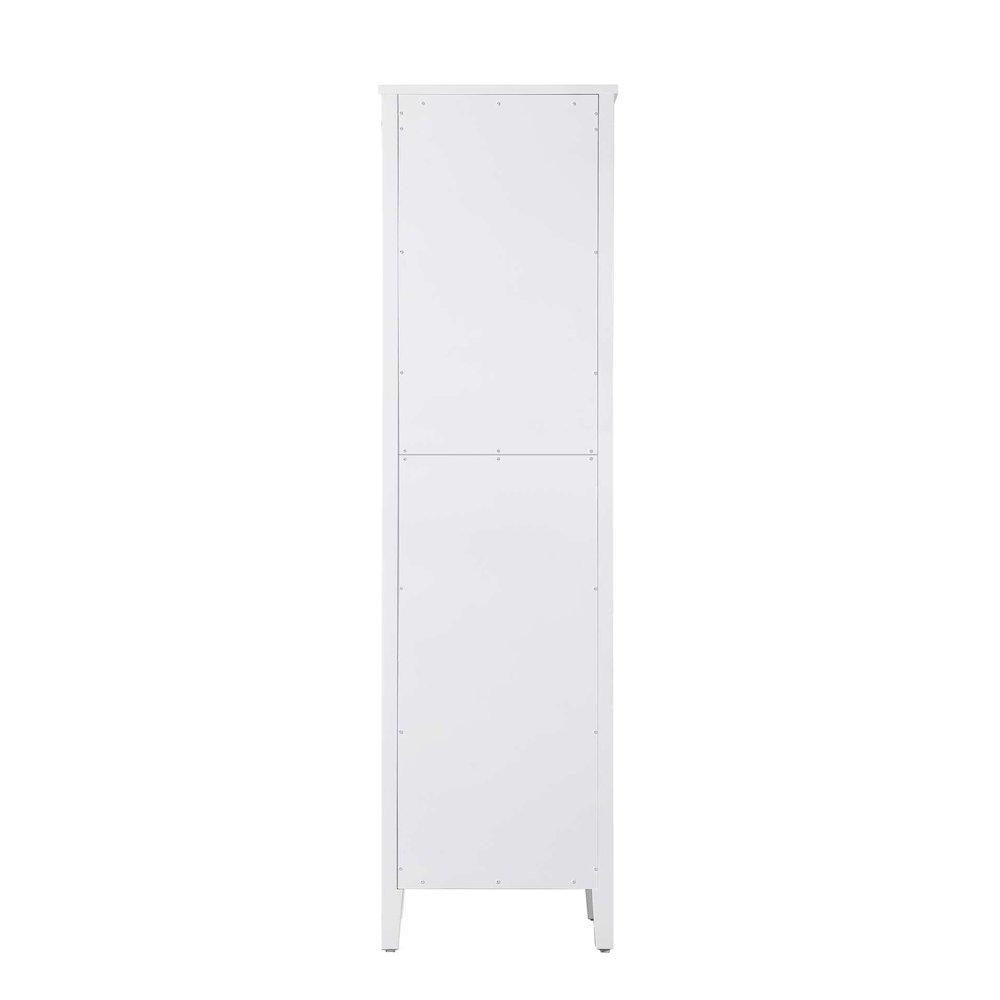 20 Inch Bath Storage Cabinet in White. Picture 7