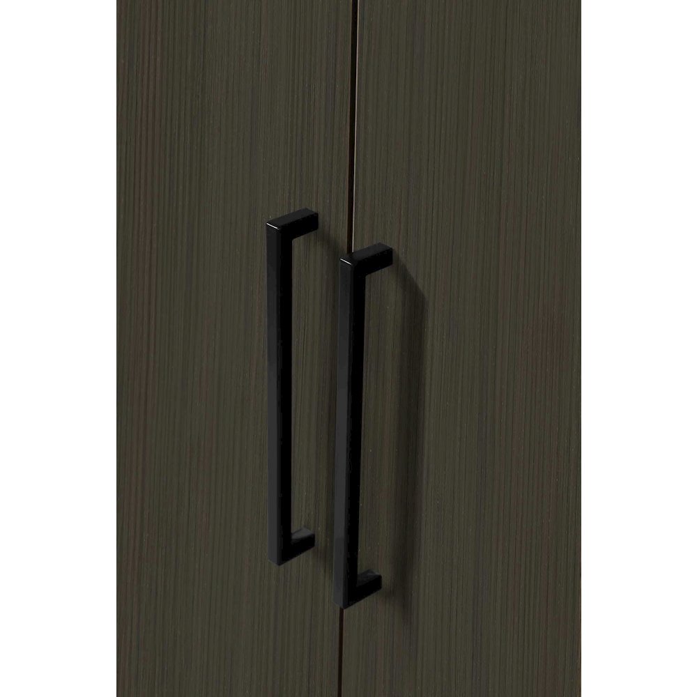 24 Inch Bath Storage Cabinet in Mocha Brown. Picture 4