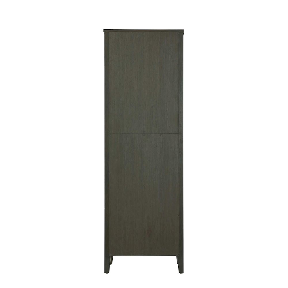24 Inch Bath Storage Cabinet in Mocha Brown. Picture 7