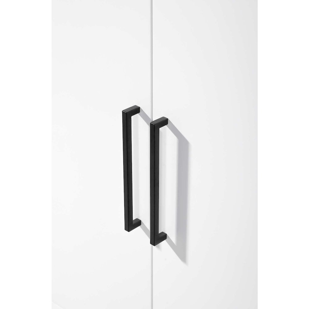 24 Inch Bath Storage Cabinet in White. Picture 4