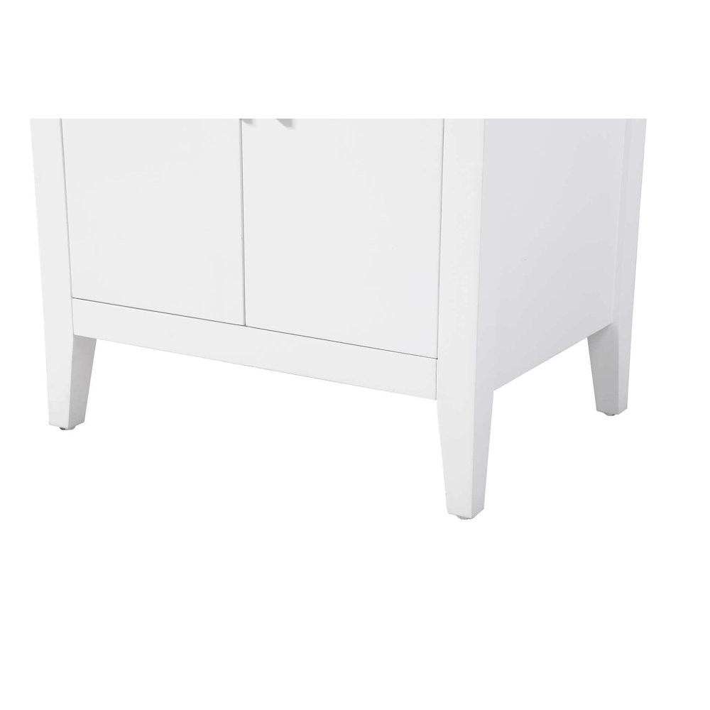 24 Inch Bath Storage Cabinet in White. Picture 5