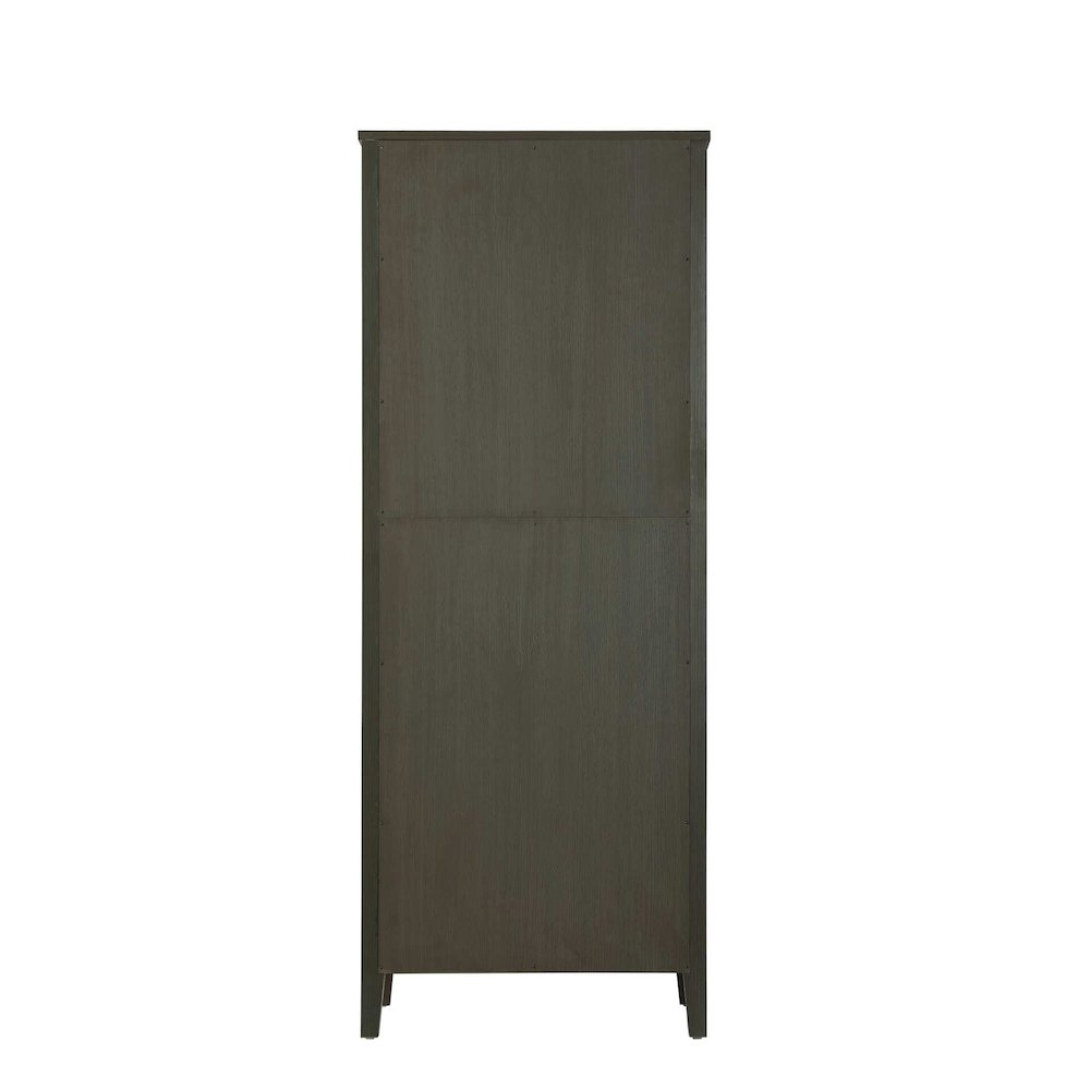 28 Inch Bath Storage Cabinet in Mocha Brown. Picture 7
