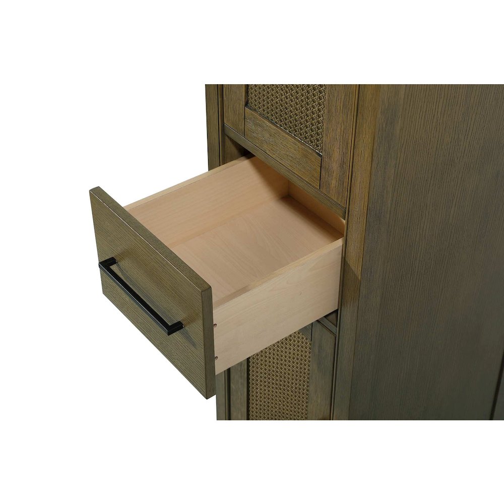 16 Inch Bath Storage Cabinet in Hazel Oak. Picture 3