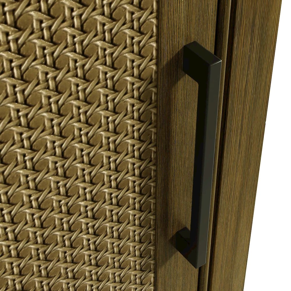 16 Inch Bath Storage Cabinet in Hazel Oak. Picture 5