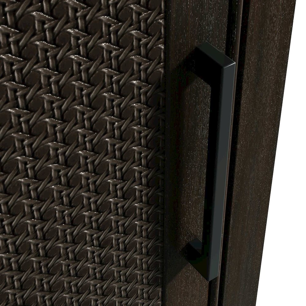 20 Inch Bath Storage Cabinet in Chocolate Oak. Picture 5
