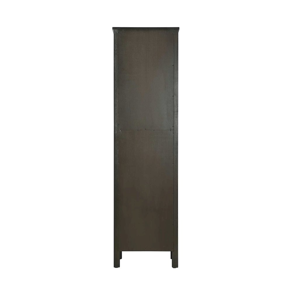 20 Inch Bath Storage Cabinet in Chocolate Oak. Picture 7
