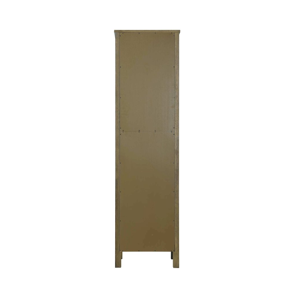 20 Inch Bath Storage Cabinet in Hazel Oak. Picture 7