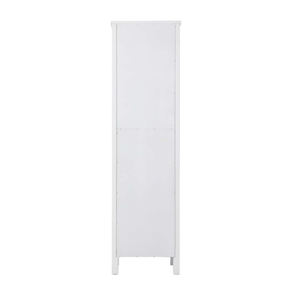 20 Inch Bath Storage Cabinet in White. Picture 7