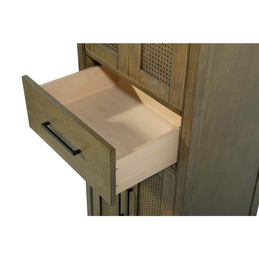 24 Inch Bath Storage Cabinet in Hazel Oak. Picture 3