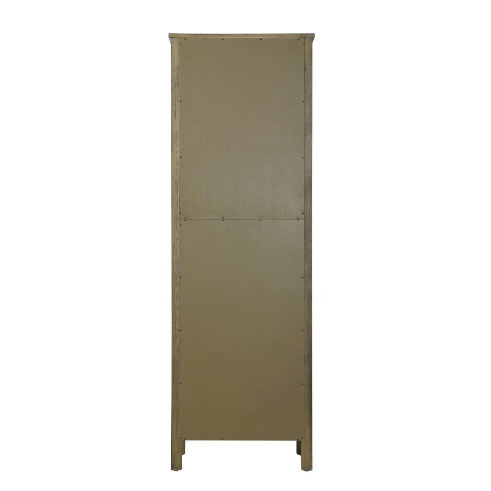 24 Inch Bath Storage Cabinet in Hazel Oak. Picture 7