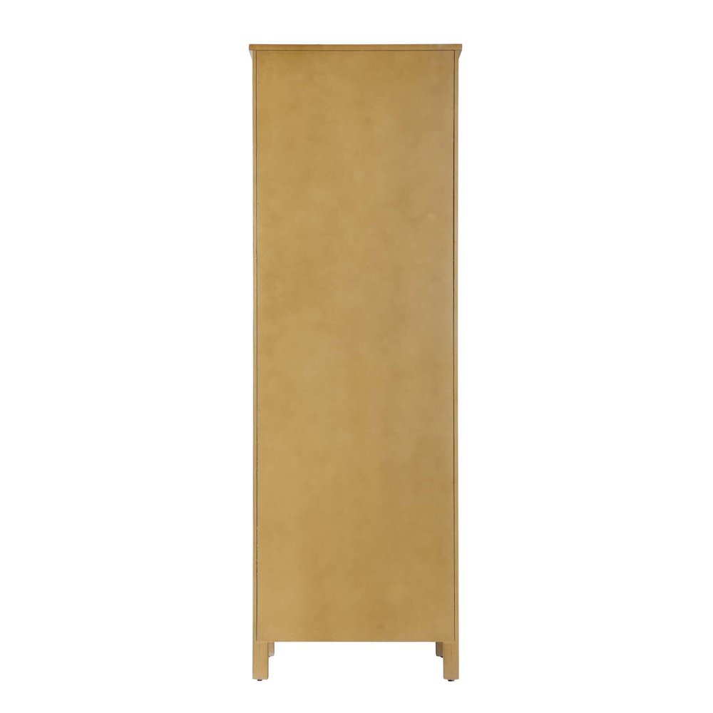 24 Inch Bath Storage Cabinet in Linen Oak. Picture 7