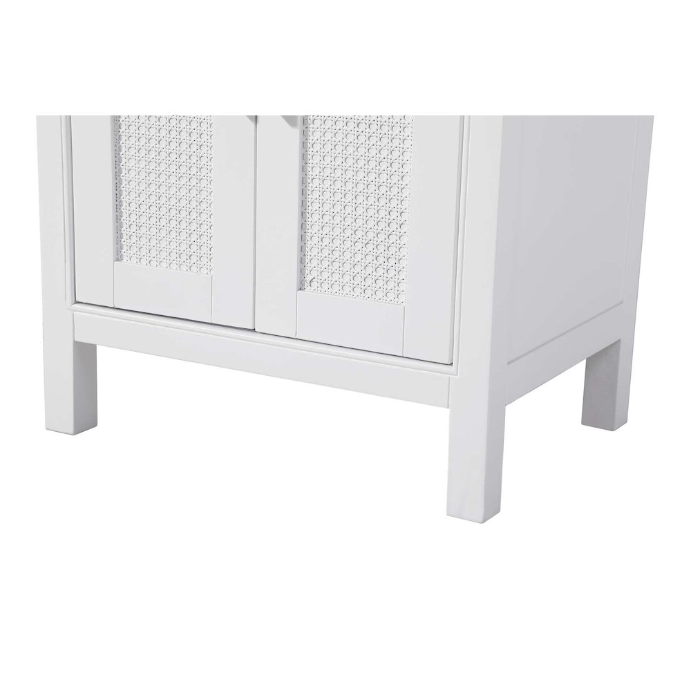24 Inch Bath Storage Cabinet in White. Picture 6