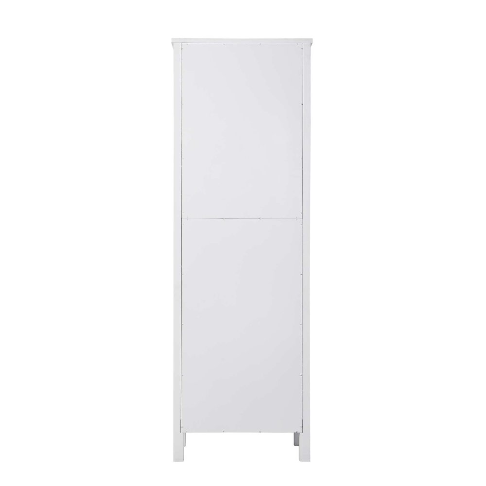 24 Inch Bath Storage Cabinet in White. Picture 7