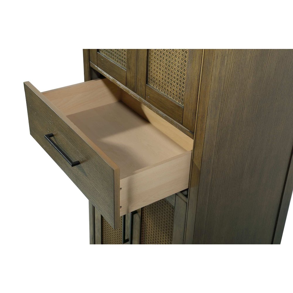 28 Inch Bath Storage Cabinet in Hazel Oak. Picture 3