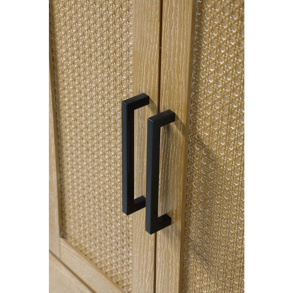 28 Inch Bath Storage Cabinet in Linen Oak. Picture 3
