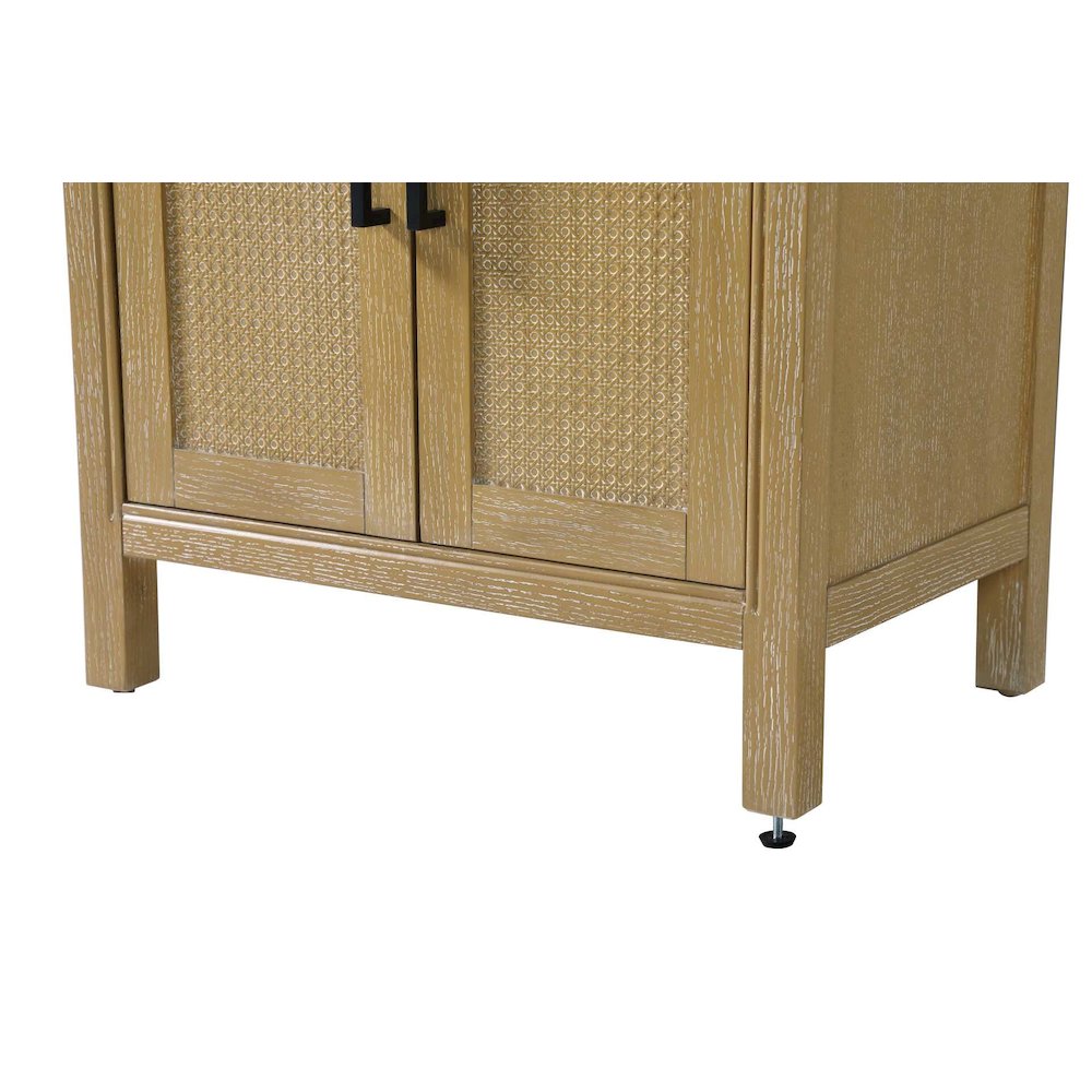 28 Inch Bath Storage Cabinet in Linen Oak. Picture 5