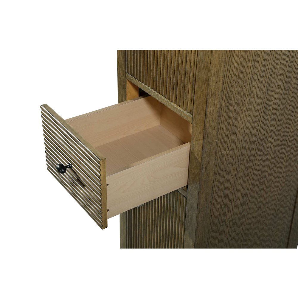 16 Inch Bath Storage Cabinet in Hazel Oak. Picture 4