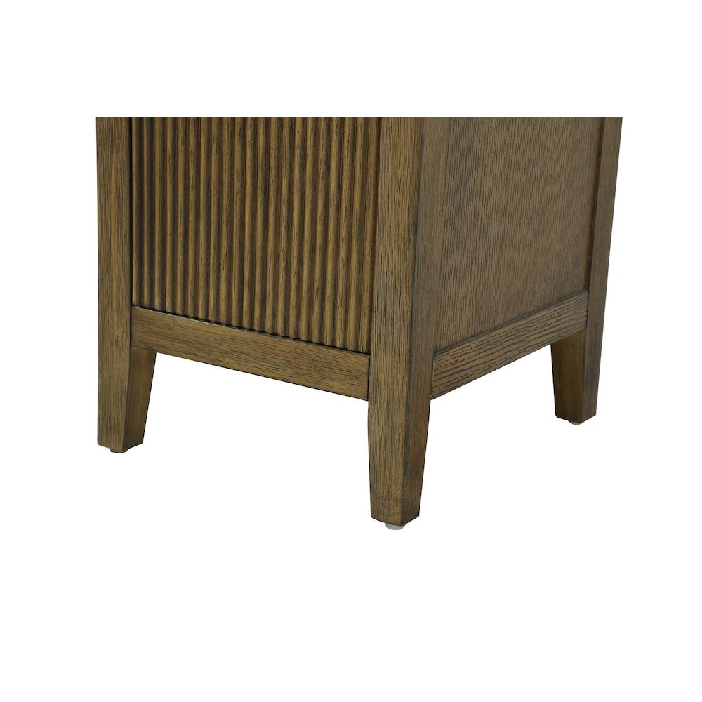 16 Inch Bath Storage Cabinet in Hazel Oak. Picture 6