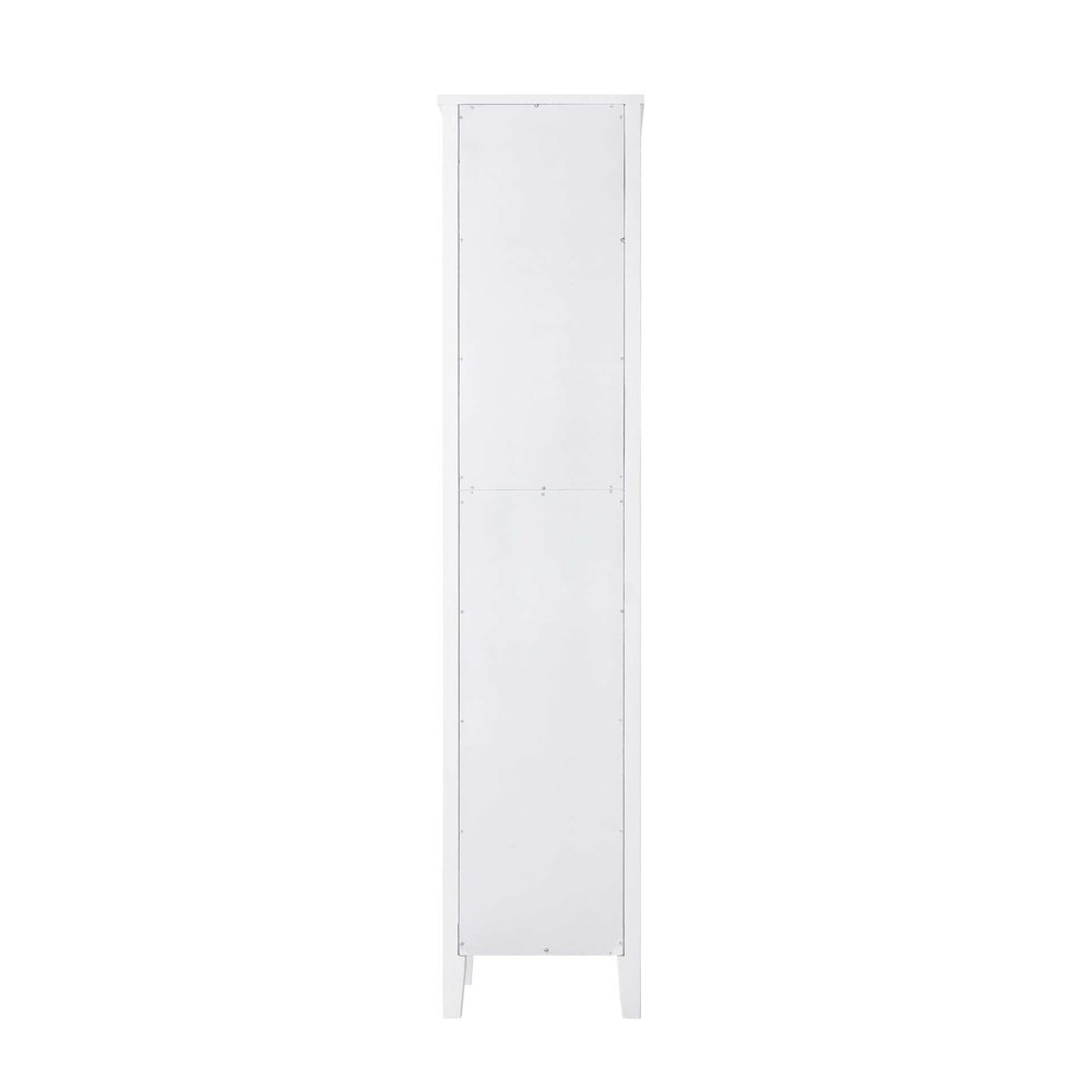 16 Inch Bath Storage Cabinet in White. Picture 7