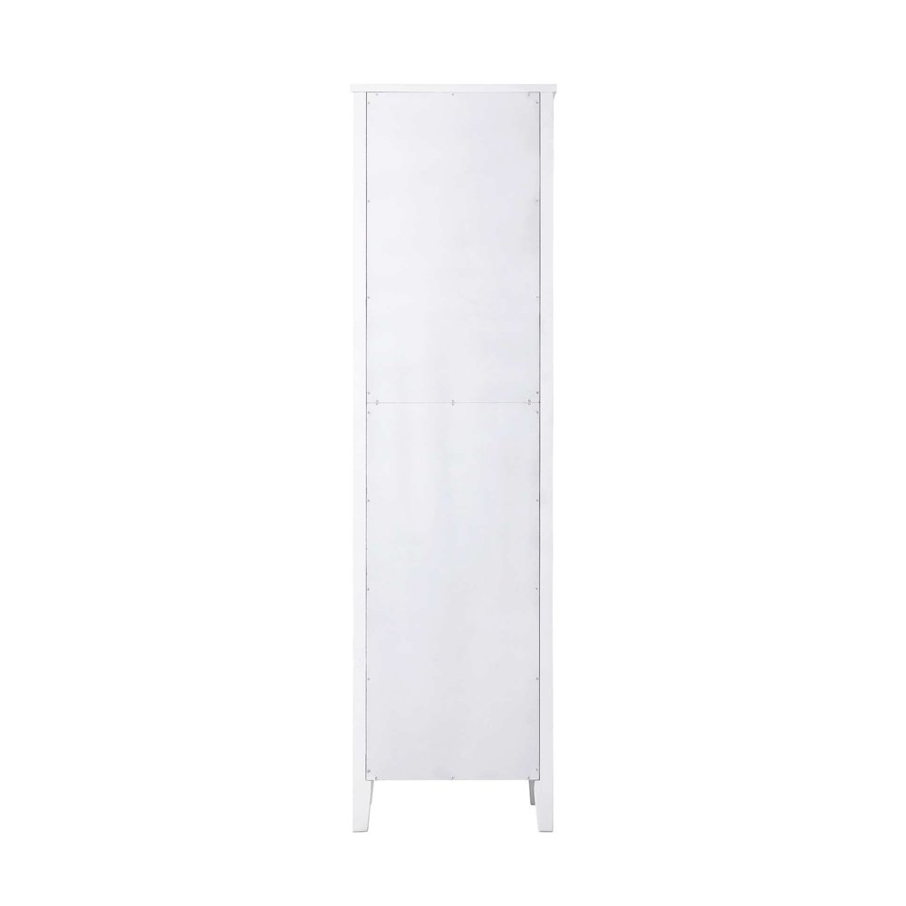 20 Inch Bath Storage Cabinet in White. Picture 7
