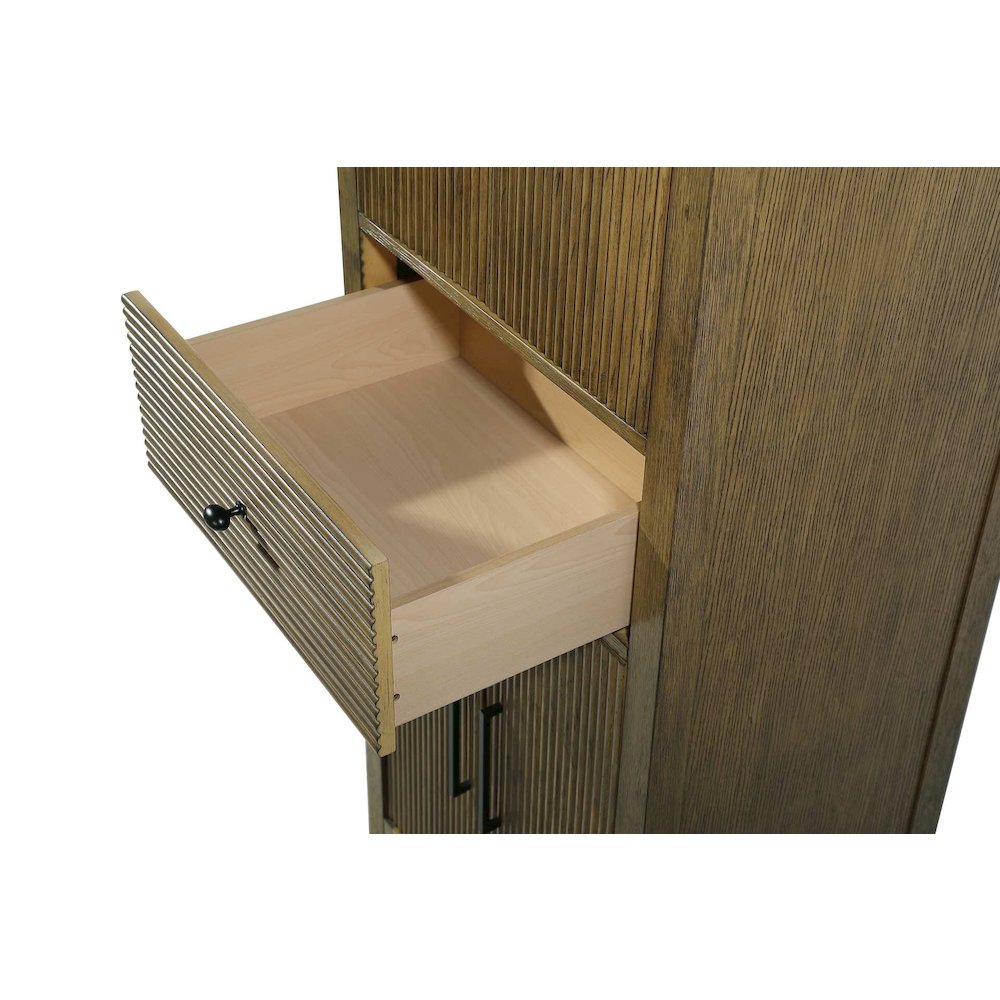 24 Inch Bath Storage Cabinet in Hazel Oak. Picture 4