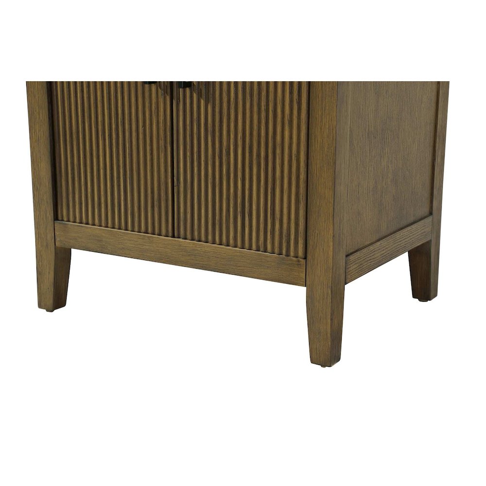 24 Inch Bath Storage Cabinet in Hazel Oak. Picture 6