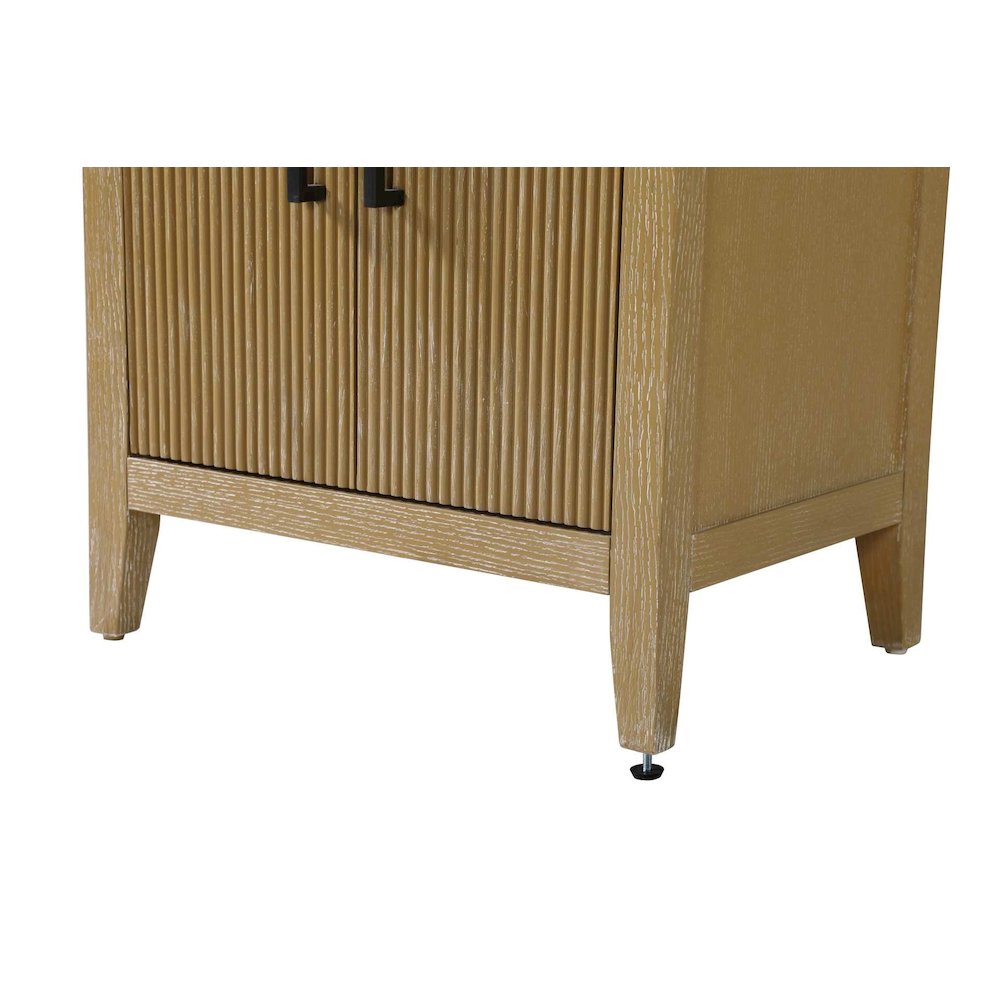 24 Inch Bath Storage Cabinet in Linen Oak. Picture 6