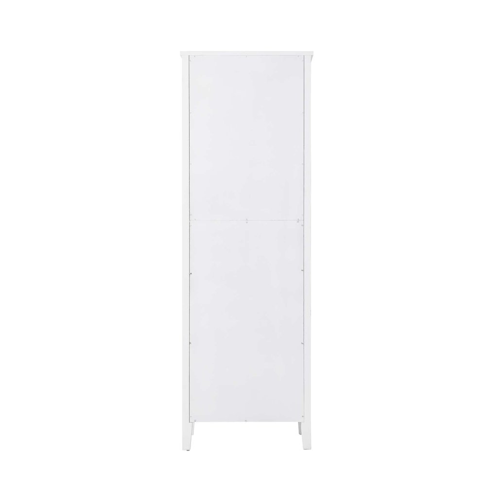 24 Inch Bath Storage Cabinet in White. Picture 7