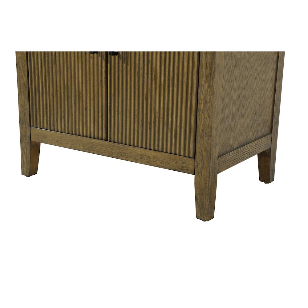 28 Inch Bath Storage Cabinet in Hazel Oak. Picture 6