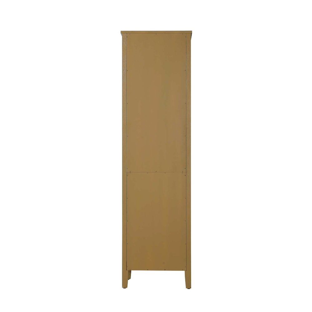 20 Inch Open Shelving Bath Storage Cabinet in Hazel Oak. Picture 6