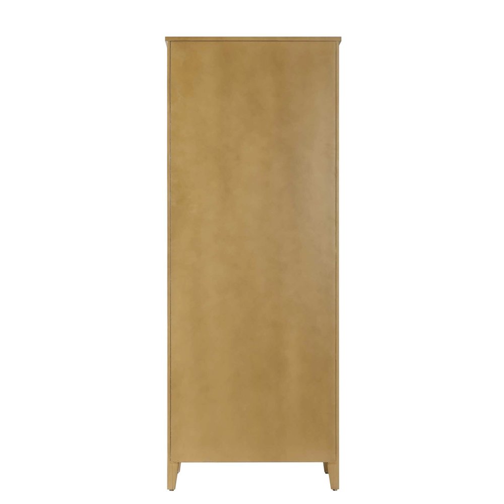 28 Inch Open Shelving Bath Storage Cabinet in Linen Oak. Picture 6