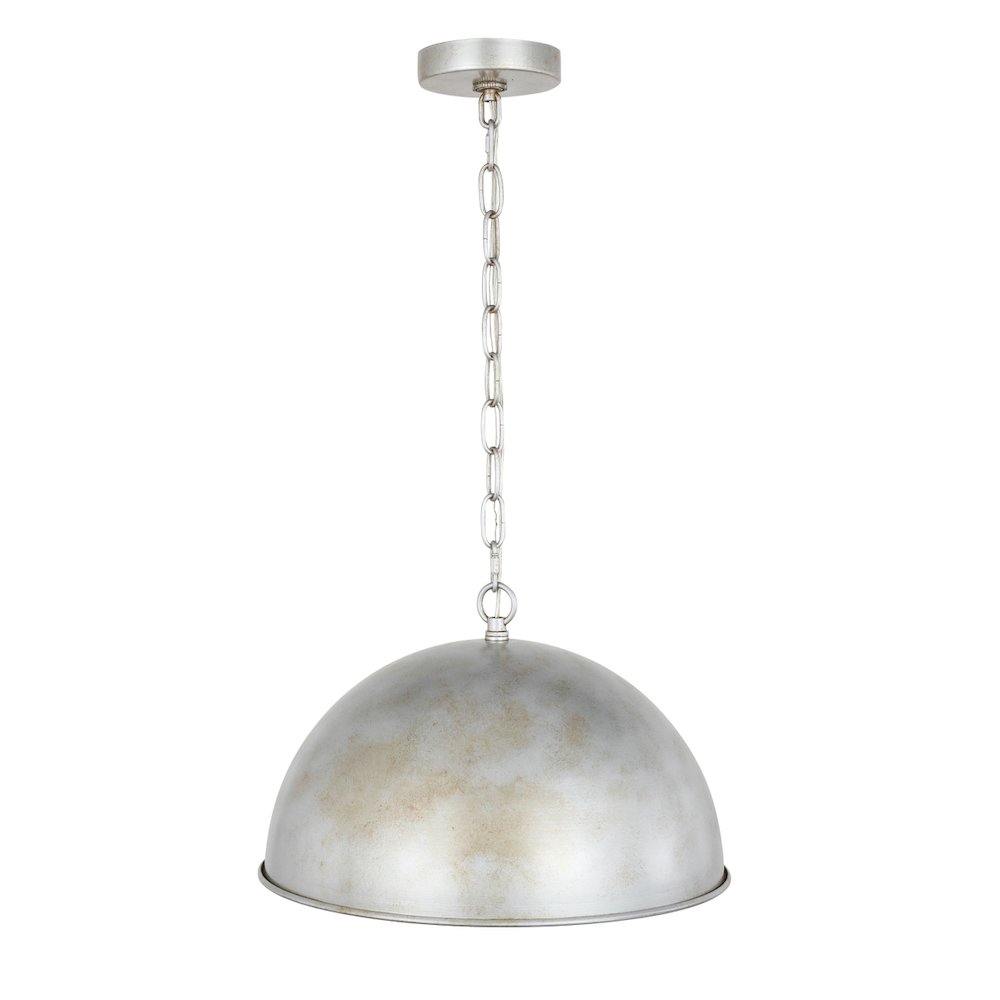 Marion Collection Pendant D15 H19 Lt:1 Vintage Silver Finish. Picture 7