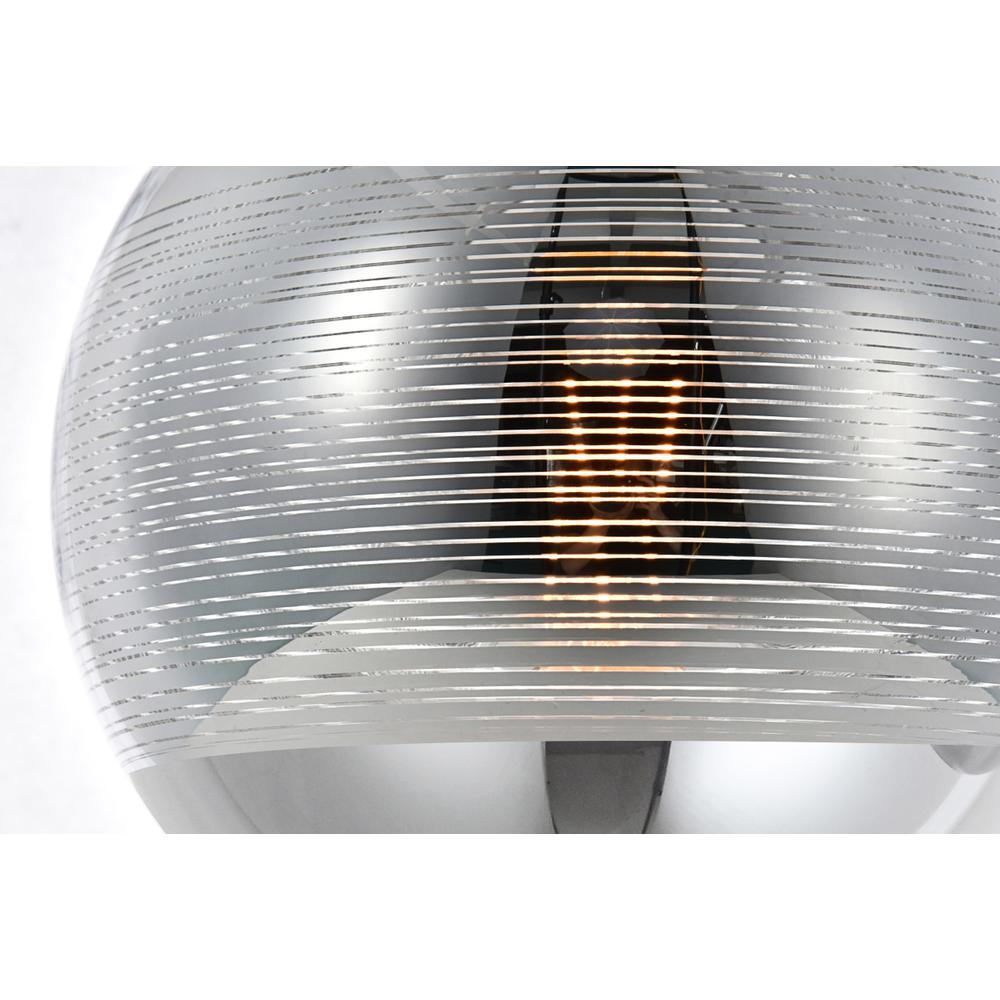 Reflection Collection Pendant D9.5in H9.5in Lt:1 Chrome finish. Picture 3