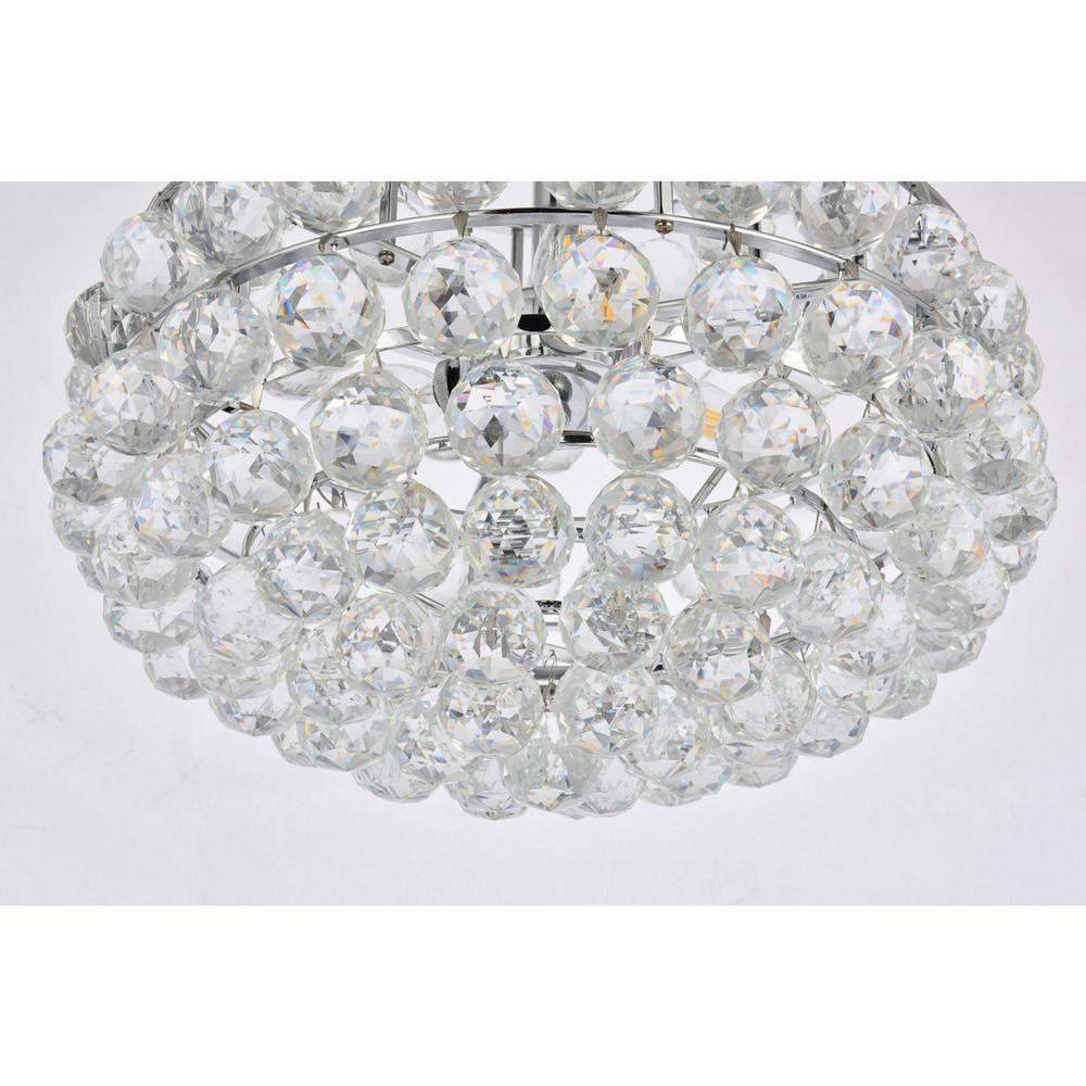 Savannah 16 inch pendant in chrome. Picture 3