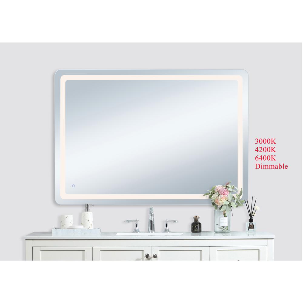 Genesis 42in x 60in soft edge LED mirror. Picture 9