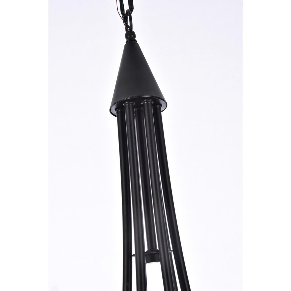 Cohen 42 inch pendant in black. Picture 4
