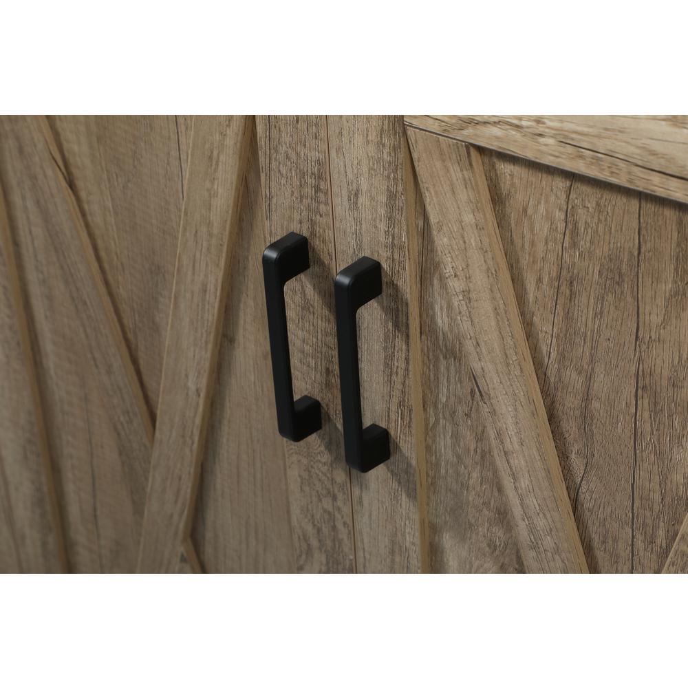 42 inch Single bathroom vanity in natural oak with backsplash. Picture 12
