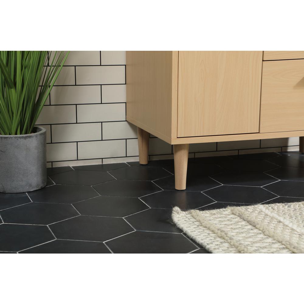 30 inch bathroom vanity in Maple with backsplash. Picture 6