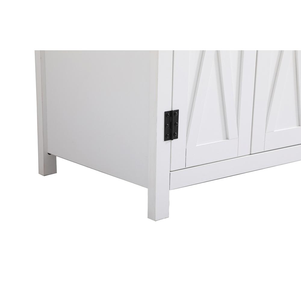 36 inch bathroom Vanity in White with Backsplash. Picture 13