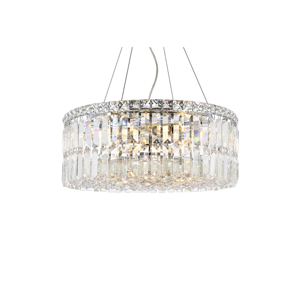 Maxime 12 light Chrome Chandelier Clear Royal Cut Crystal. Picture 2