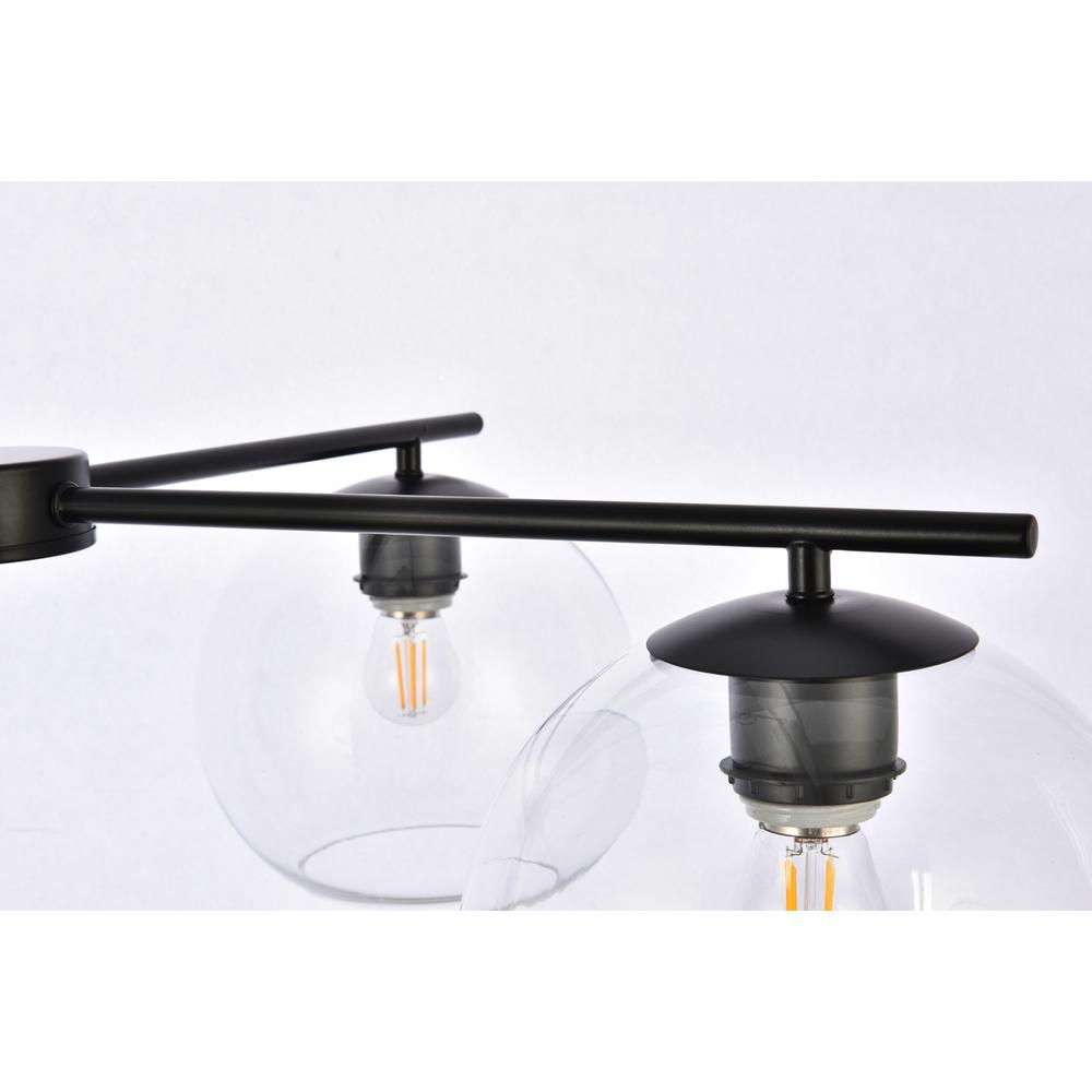 Opus 4 lights black pendant. Picture 4