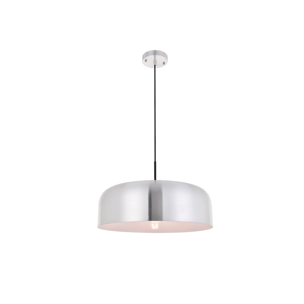 Etude 1 Light Brushed Nickel Pendant. Picture 4