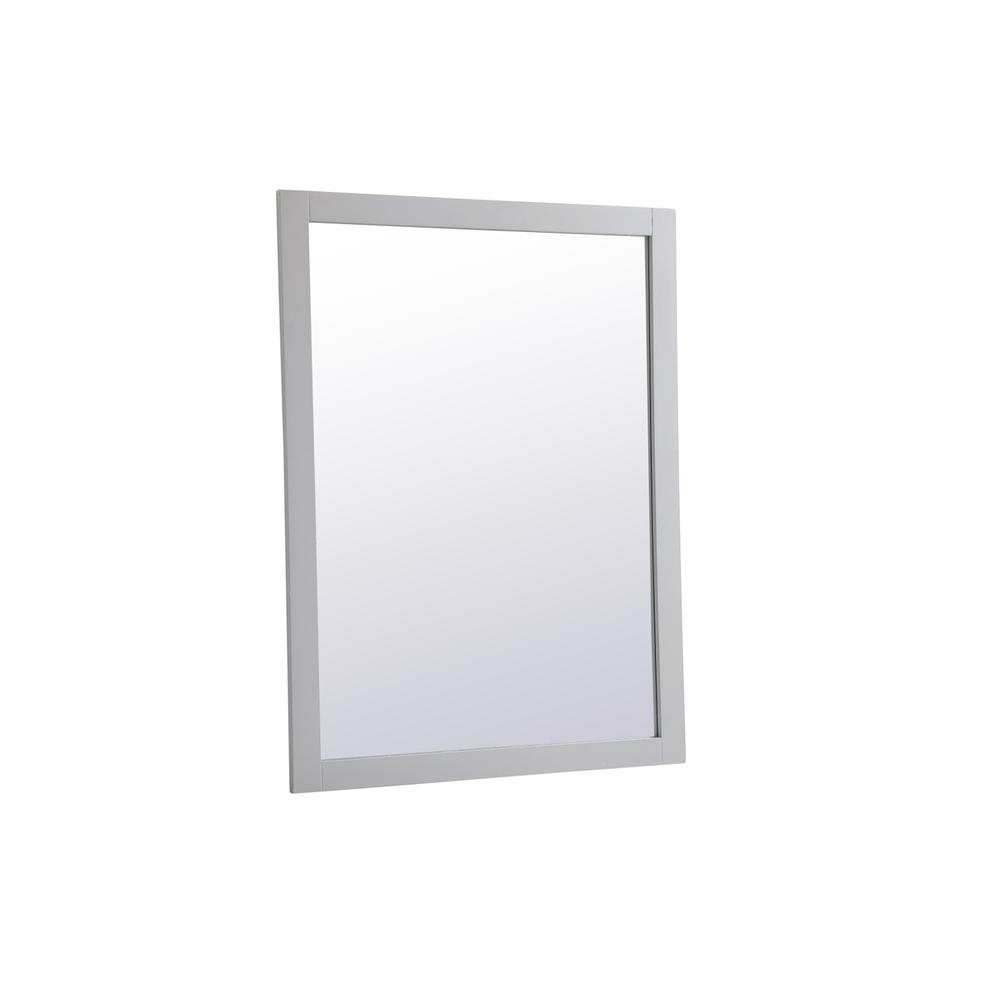 Aqua rectangle vanity mirror 48 inch in Grey. Picture 8
