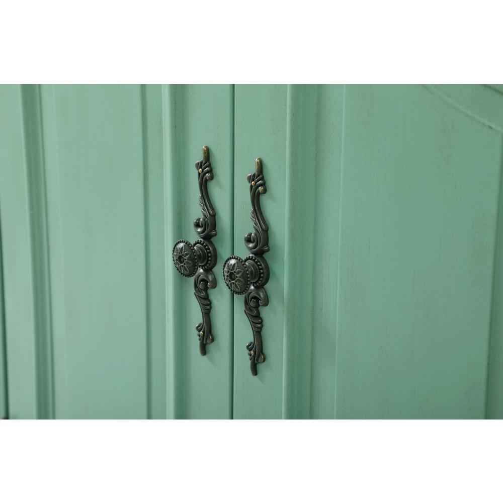 48 inch Single bathroom vanity in vintage mint. Picture 12