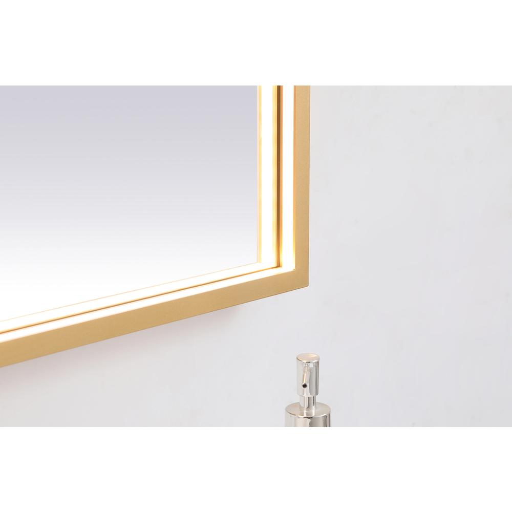 Pier 36x48 inch LED mirror with adjustable color temperature. Picture 6