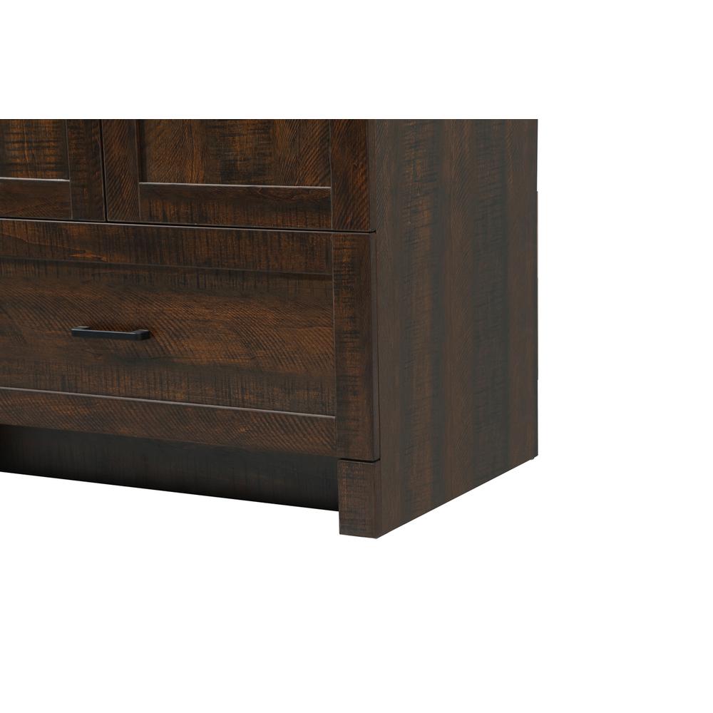 30 inch Single bathroom vanity in expresso with backsplash. Picture 13