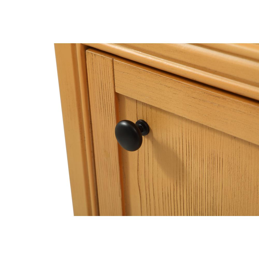 19 inch Single bathroom vanity in natural wood. Picture 12