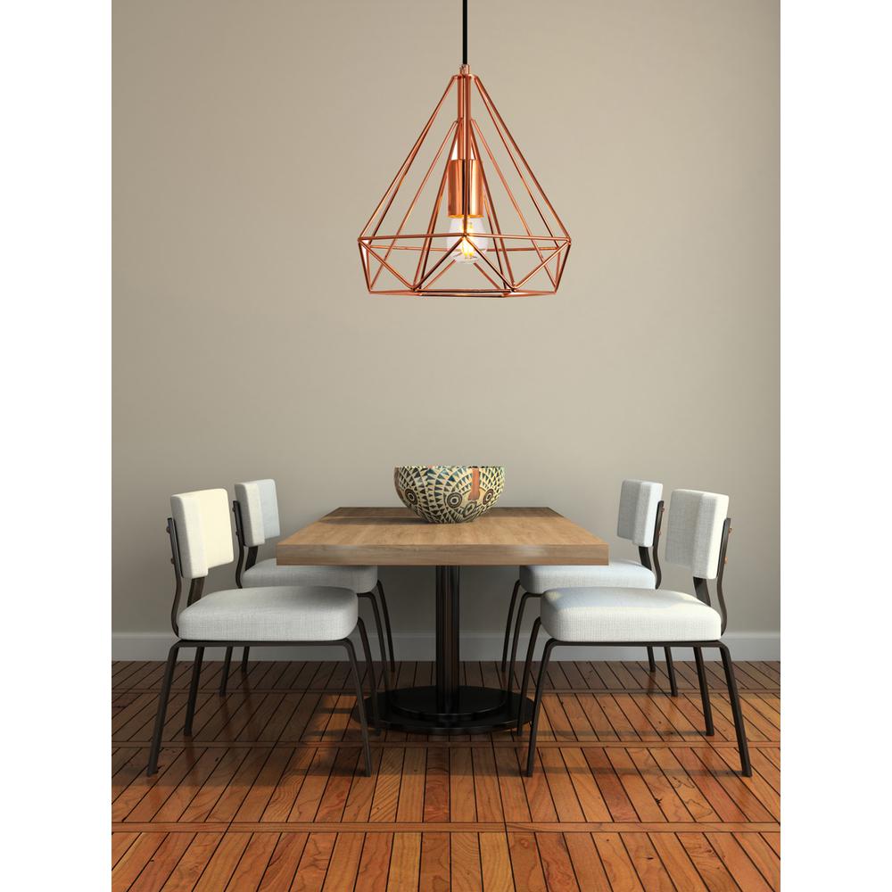 Jago Collection Pendant D9.8 H9.8 Lt:1 Copper Finish. Picture 7