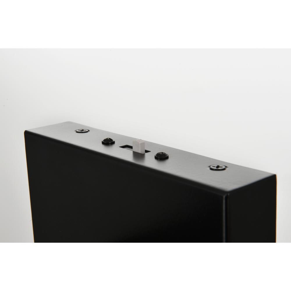 Noemi 6 inch Adjustable LED Wall Sconce in Black. Picture 7