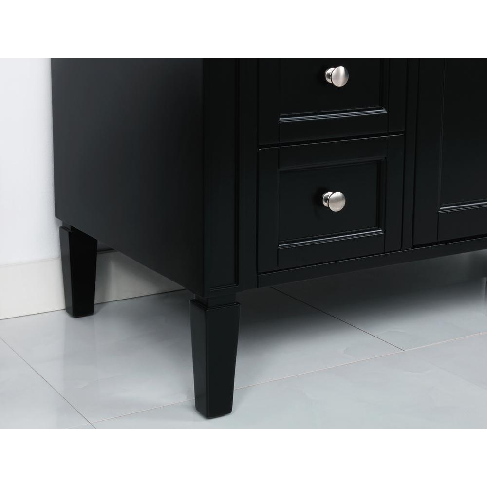 40 inch Single bathroom vanity in Black. Picture 6
